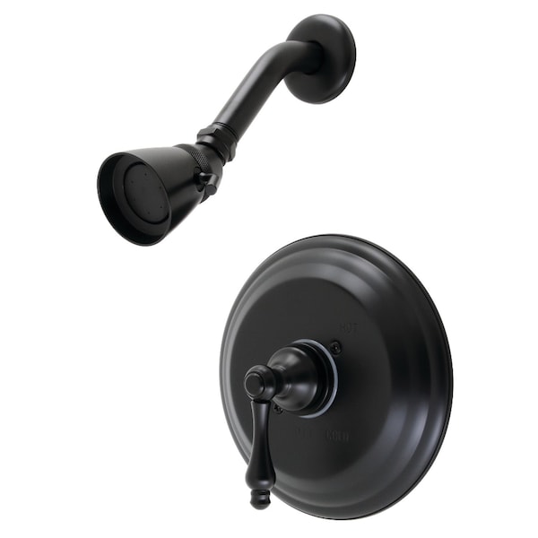 Kingston Brass KB3630ALSO Pressure Balanced Shower Faucet, Matte Black KB3630ALSO - main